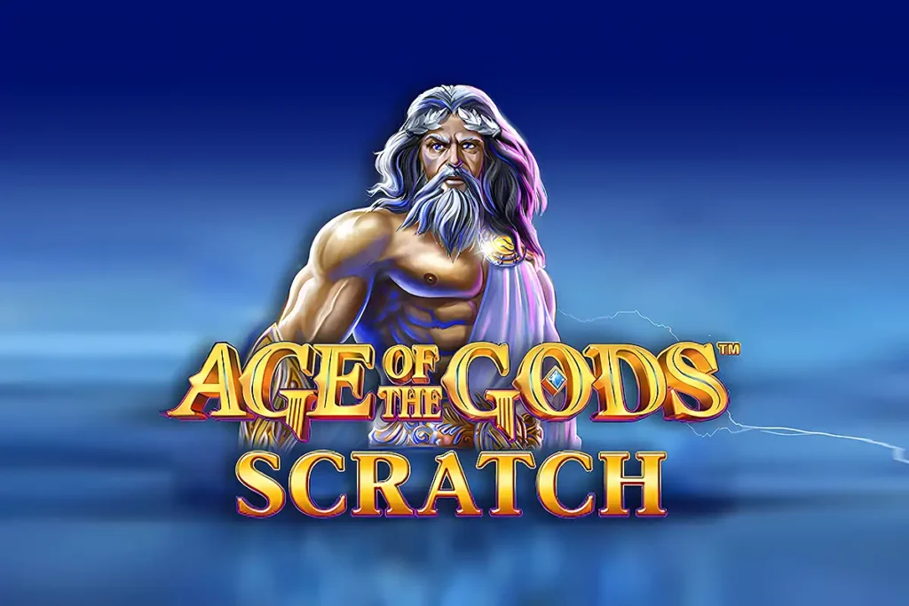 Age of the Gods Scratch online kaparós sorsjegy játék Playtech