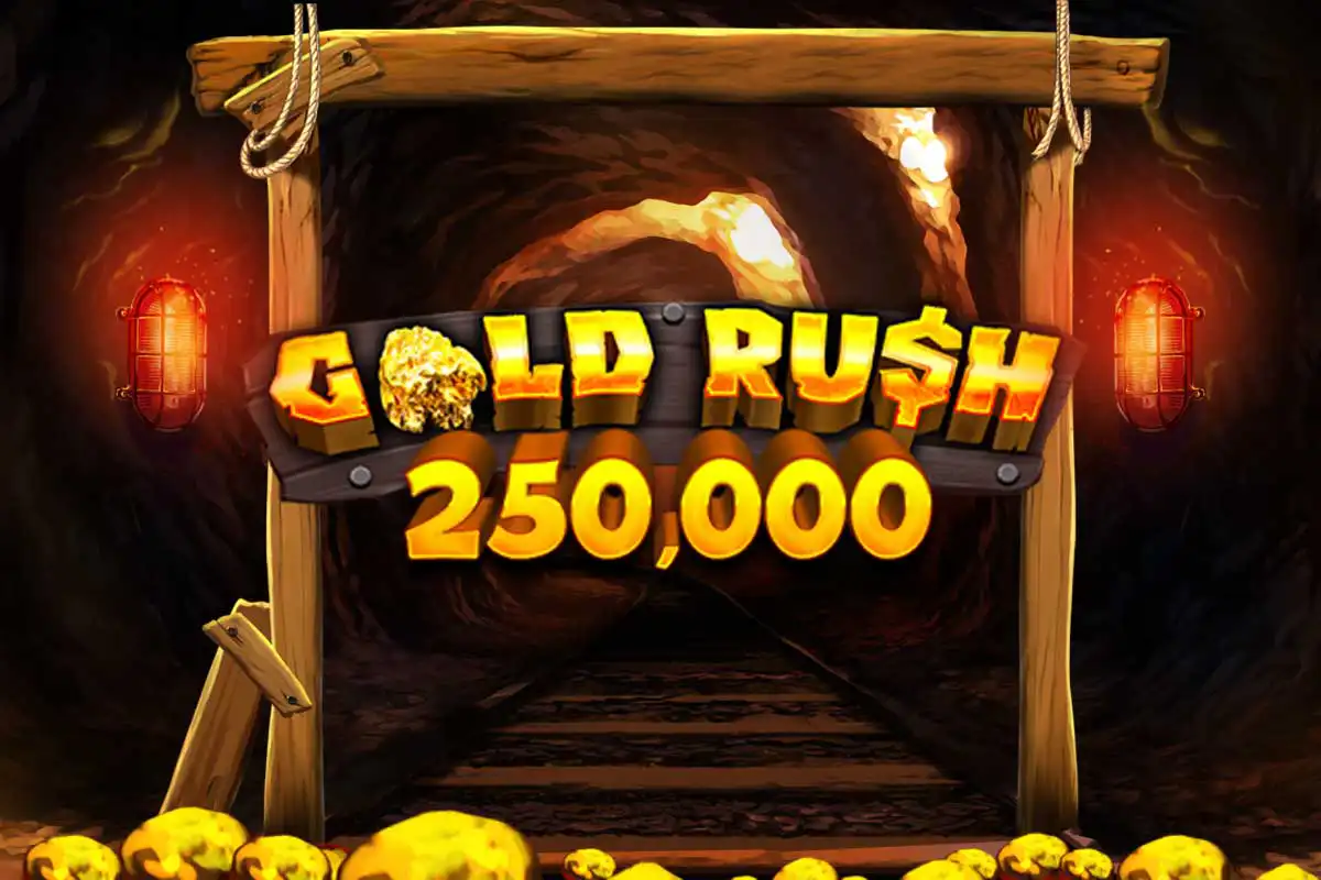 Gold Rush online kaparos sorsjegy a Pragmatic Play játékfejlesztőtől