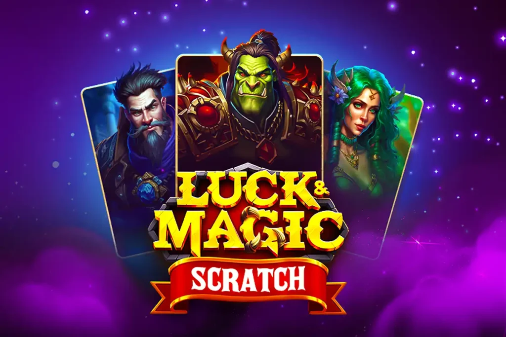 Luck & Magic Scratch online kapar&oacute;s sorsjegy - Bgaming.