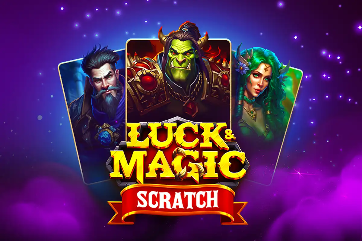 Luck & Magic Scratch online kaparós sorsjegy - Bgaming.