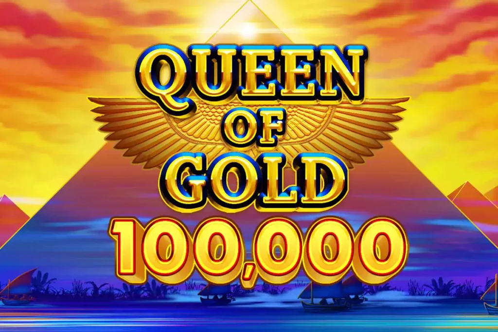 Queen of Gold online kaparos sorsjegy a Pragmatic Play játékfejlesztőtől