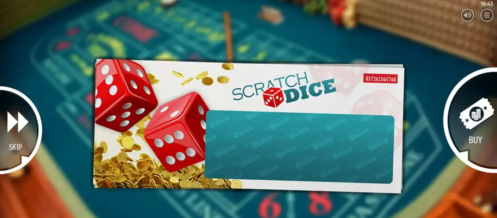 Scratch Dice online kaparós sorsjegy - Bgaming játék bemutató.