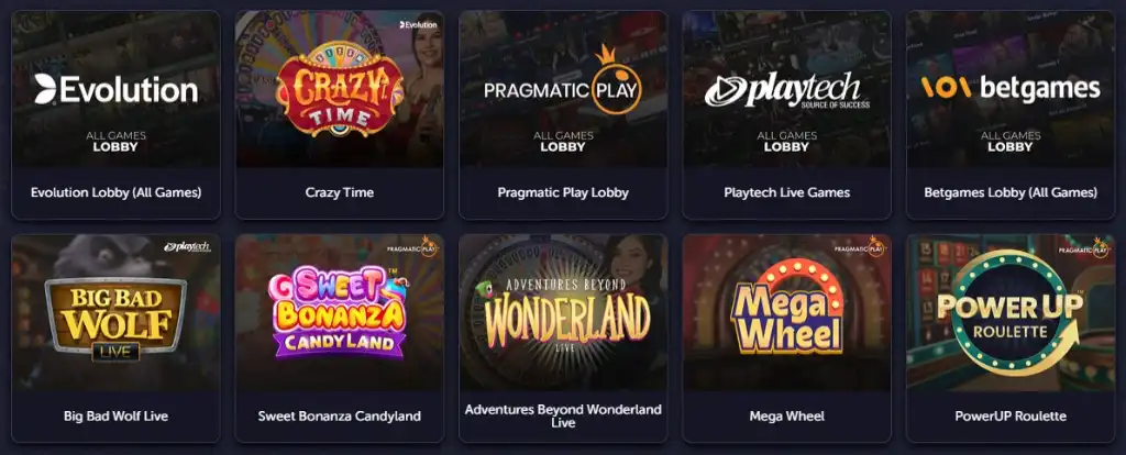 Vavada Casino élő osztós kaszinó játékok.