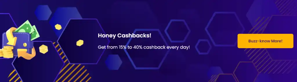 Wazbee Casino napi cashback b&oacute;nuszok 15%-t&oacute;l 40%-ig.