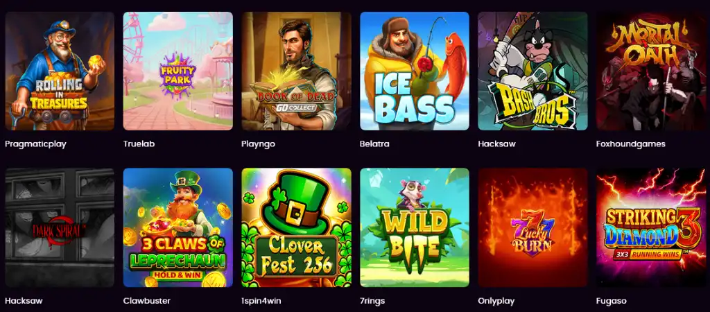 Iwild Casino n&eacute;pszerű online nyerőg&eacute;pek v&aacute;laszt&eacute;ka k&uuml;l&ouml;nb&ouml;ző slot j&aacute;t&eacute;kokkal &eacute;s j&aacute;t&eacute;kszolg&aacute;ltat&oacute;kkal az online kaszin&oacute; fel&uuml;let&eacute;n