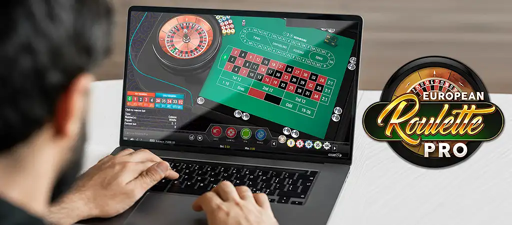 Online rulett játék laptopon, otthoni kaszinó élmény.