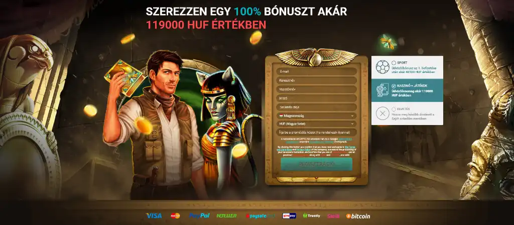 22bet befizetési bónusz ajánlat, 100% üdvözlő bónusz akár 119000 HUF értékben