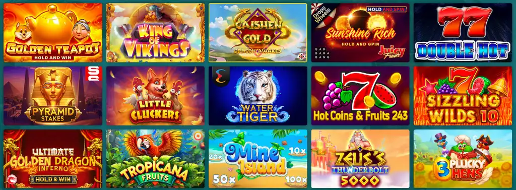 22bet slot nyerőgépek, népszerű online játékok mint a Golden Teapot, Water Tiger és Zeus Thunderbolt